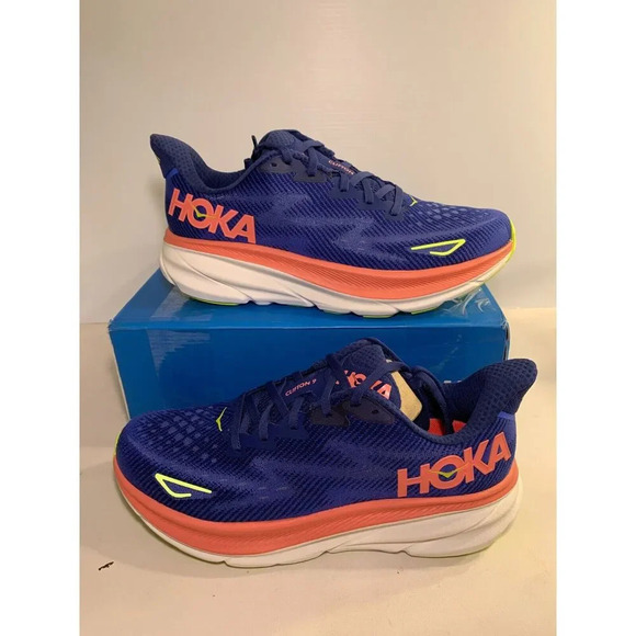 Hoka One One Other - .4230 Hoka Clifton 9, Blue-US 10 Mens